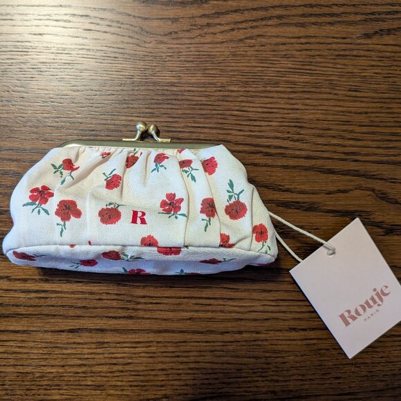 Anthropologie Les Filles en Rouje Makeup Pouch - Picture 2 of 2
